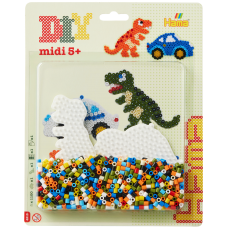 Hama Χάντρες Midi Dino & Car 63492230