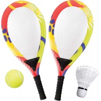 Ρακέτες σετ με μπάλες 67cm  Jumbo Neon 74612067 