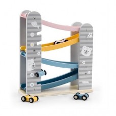 Viga Toys Ξύλινη Κατρακύλα με Αυτοκινητάκια 44013