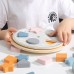 Viga Toys Ξύλινα Σφηνώματα Σχήματα-Χρώματα 44050