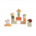 Viga Toys Σετ 50 Ξύλινα Τουβλάκια "Πράσινο Δάσος" 44230