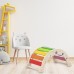 Viga Toys Ξύλινη Γέφυρα Αναρρίχησης και Ισορροπίας "Ουράνιο Τόξο" 44757