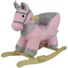 Κουνιστό Ξύλινο Unicorn με Καρέκλα GS6086 YOYO ROCK
