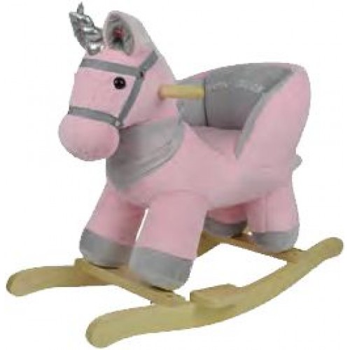 Κουνιστό Ξύλινο Unicorn με Καρέκλα GS6086 YOYO ROCK