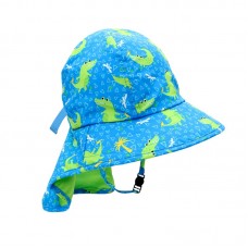 Zoocchini Cape Sunhat UPF50 Alligator 2-4χρ ZOO15051