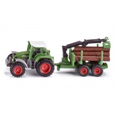 Siku Tractor with forestry trailer 1645